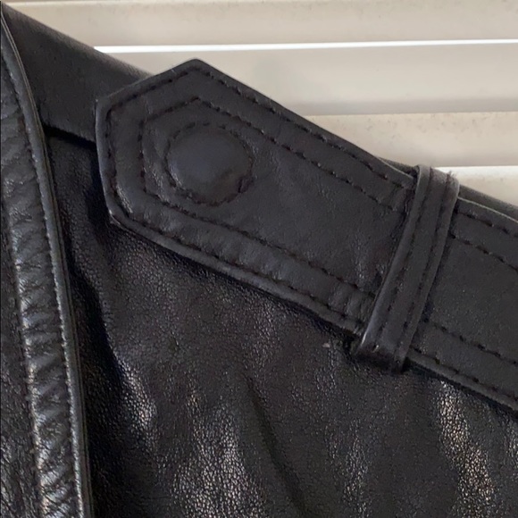 Leather Byline leather bomber jacket - Picture 6 of 6